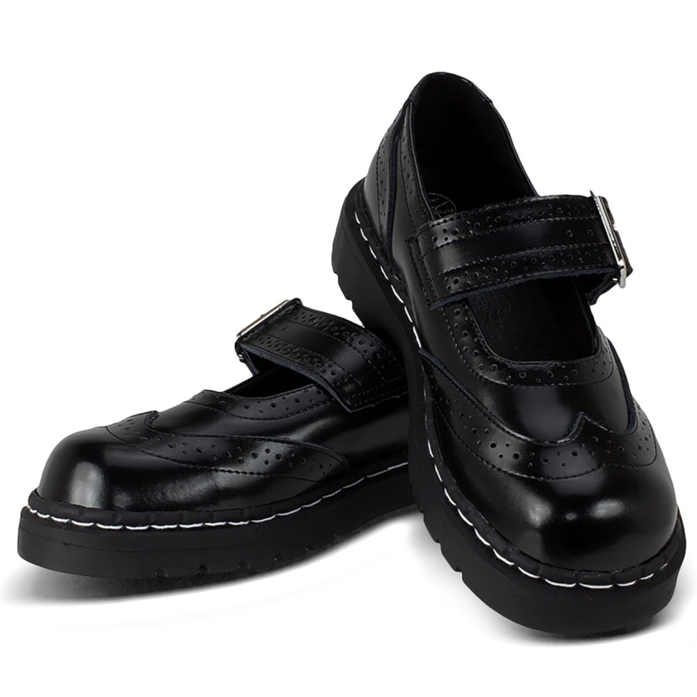 T.U.K. Black Mary Jane’s T1002